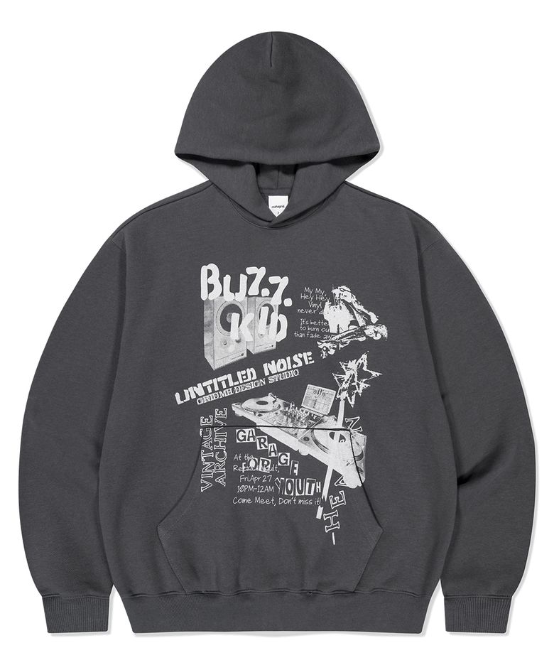 BUZZ KID HOODIE CHARCOAL(MG2FFMM415A)