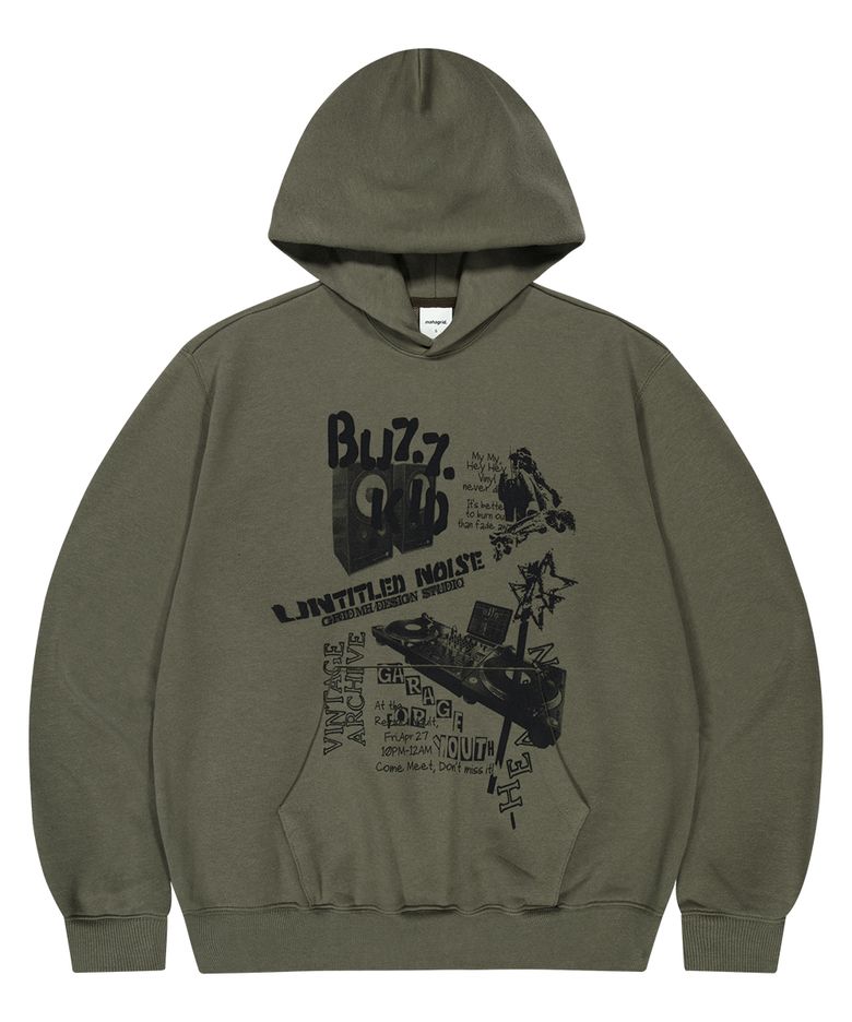 BUZZ KID HOODIE KHAKI(MG2FFMM415A)