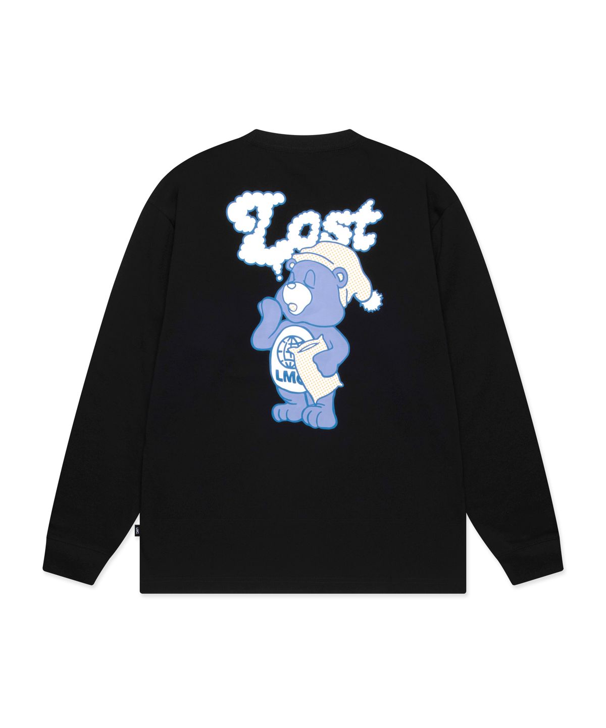 엘엠씨(LMC) SLEEPING BEAR LONG SLV TEE black