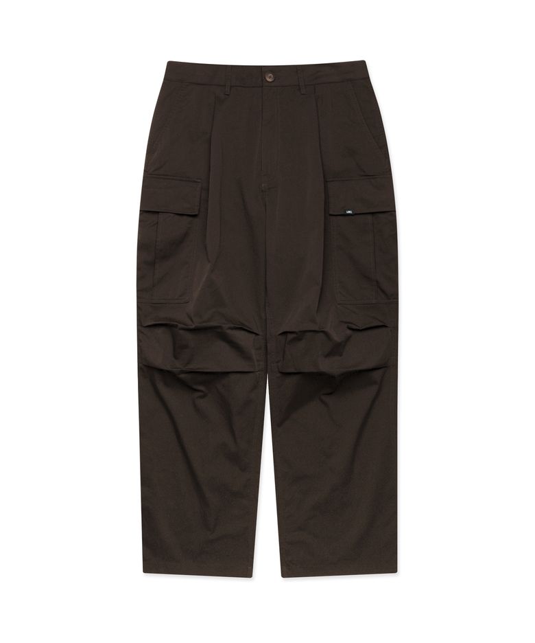 WIDE CARGO PANTS brown