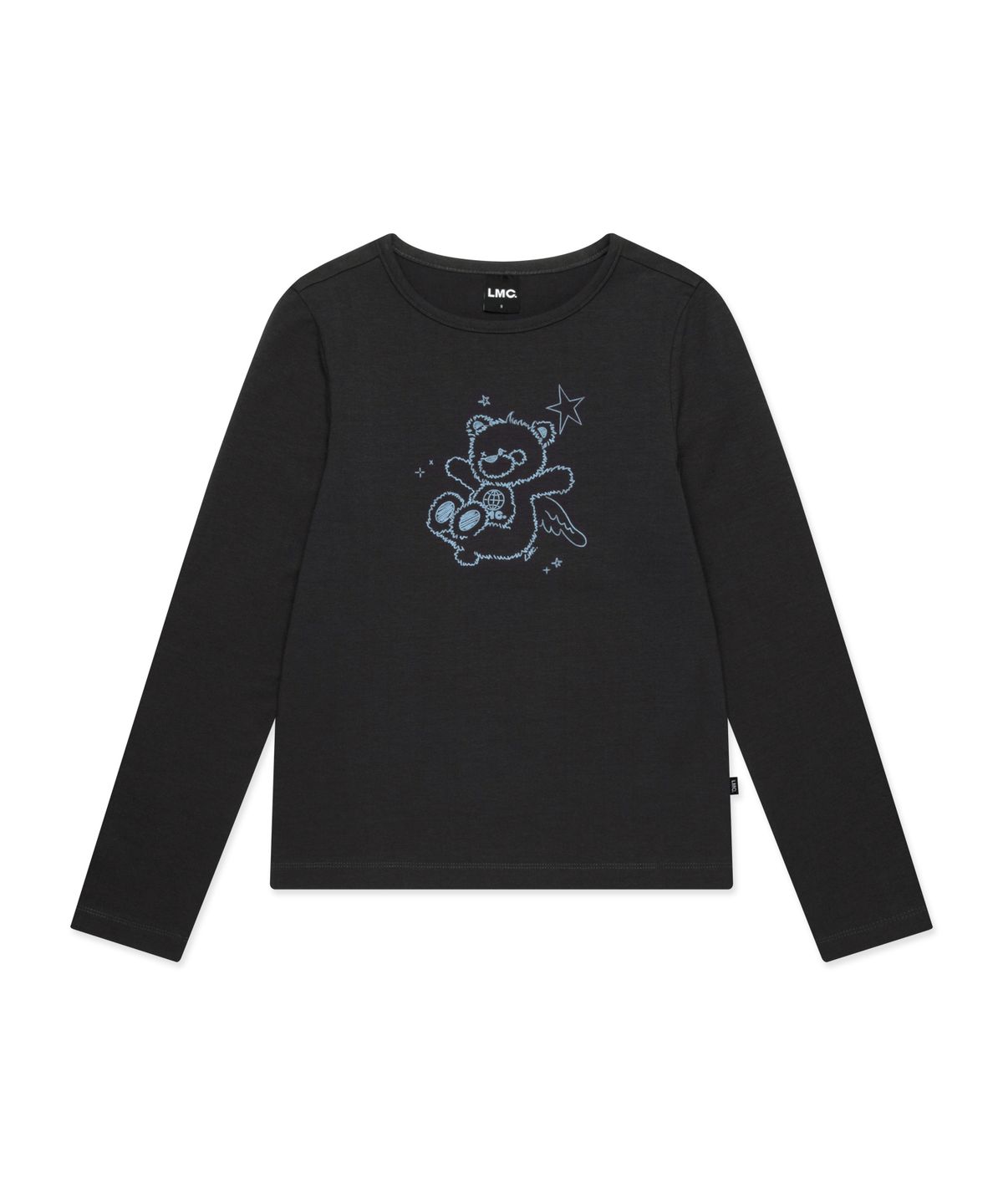 엘엠씨(LMC) WM DOODLE BEAR LONG SLV TEE charcoal