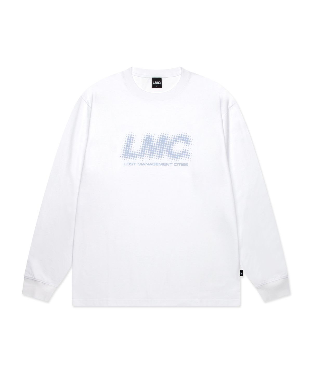 엘엠씨(LMC) HALFTONE LONG SLV TEE white
