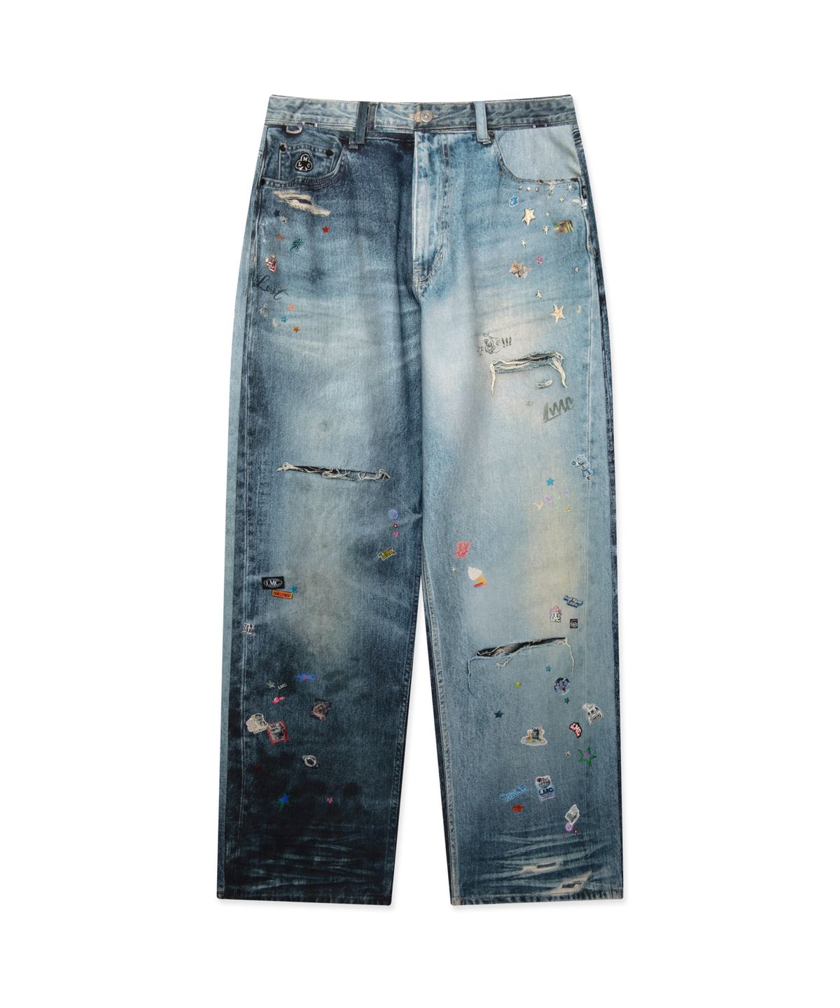 엘엠씨(LMC) TROMPE L OEIL PANTS multi