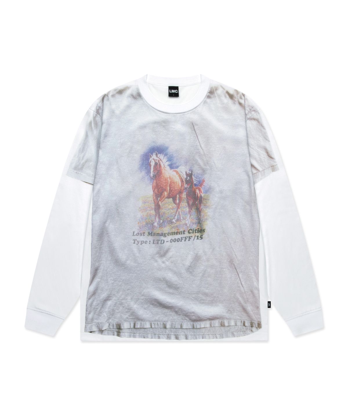 엘엠씨(LMC) TROMPE L OEIL LONG SLV TEE gray