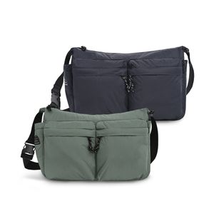 트라벨 경량 투포켓 나일론 크로스백 메신저백 캐주얼백