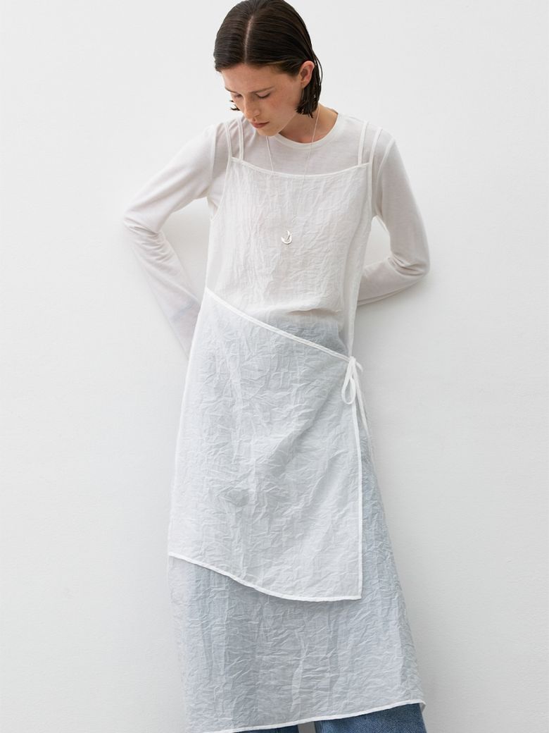 LINDA STRING SHEER LAYERED DRESS(OP-6305)