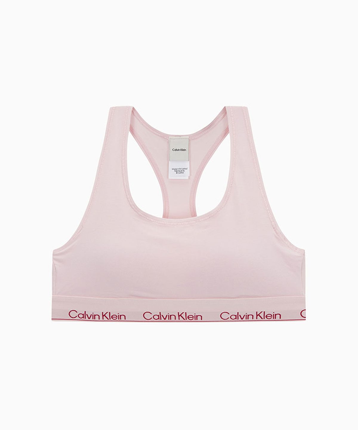캘빈클라인 언더웨어(CALVIN KLEIN UNDERWEAR) 여성 아이콘 코튼 모달 AF 레이서백 브라렛_QF8493ADTFF