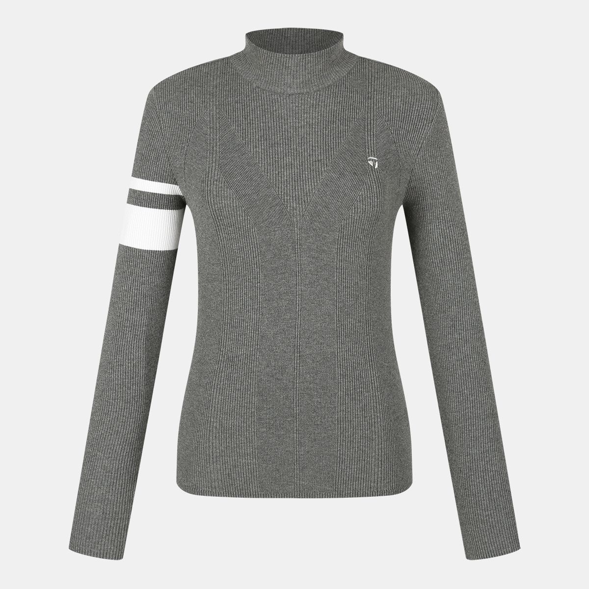 테일러메이드 어패럴(TAYLORMADE APPAREL) 여성 골조직 하이넥 니트 TSO-72HG25-195