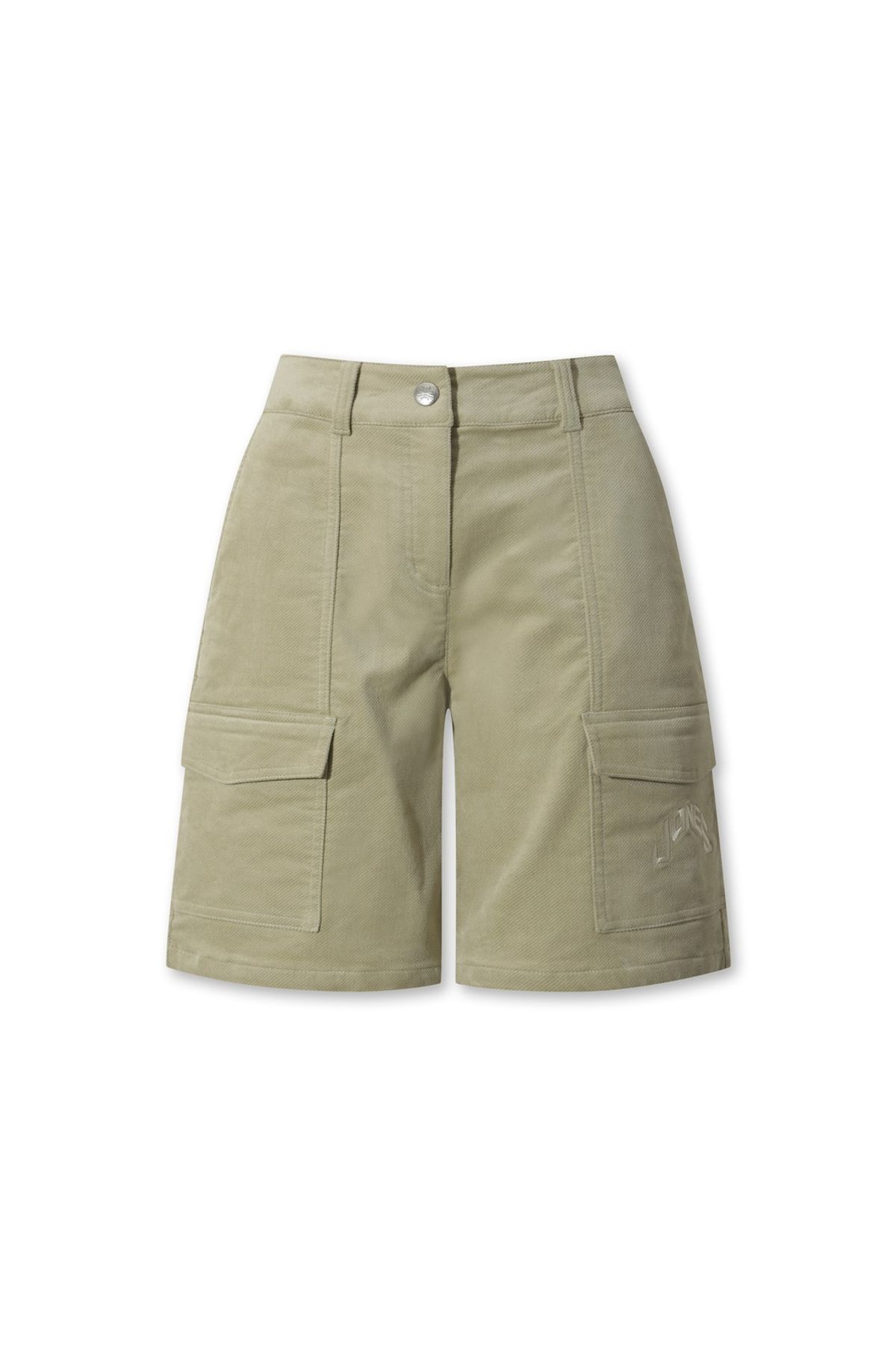 왁(WAAC) [JONES] Women’s Knee Length Corduroy Shorts WWPNW25772BEX