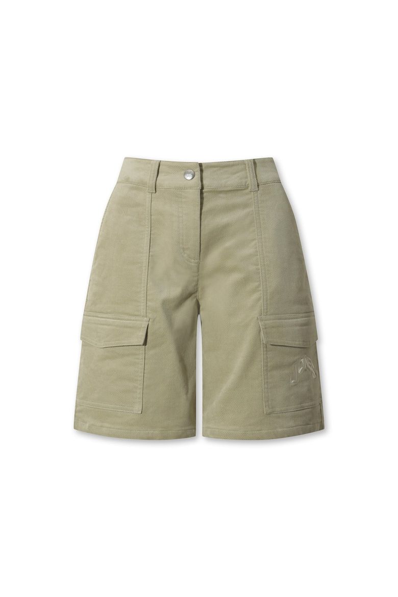 [JONES] Women’s Knee Length Corduroy Shorts WWPNW25772BEX
