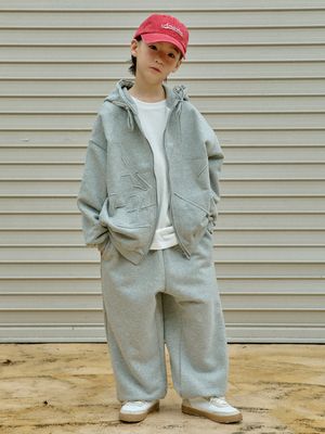 아플리케 솔리드 조거 팬츠_2COLOR (S-MOM)