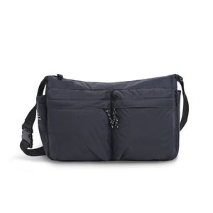 트라벨 경량 투포켓 나일론 크로스백 메신저백