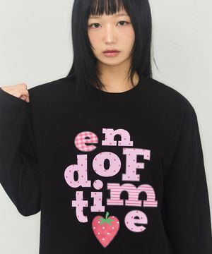 [UNISEX]베리 END OF TIME 롱슬리브 티셔츠_3color