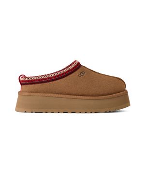 [WOMEN] 스티치 칼라 플랫폼 슬리퍼 (타즈 II) - 체스넛 / 1174471-CHE