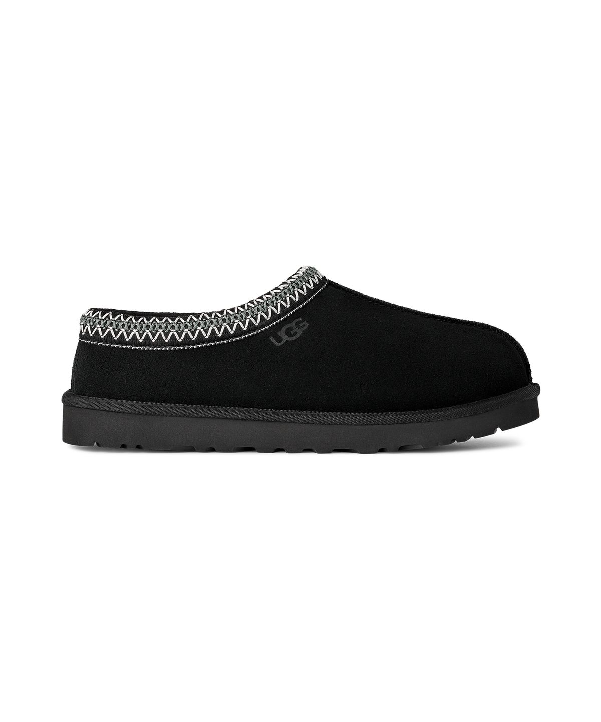 어그(UGG) [MEN] 시그니처 스웨이드 타스만 슬리퍼 (타스만 II) - 블랙 / 1174671-BLK