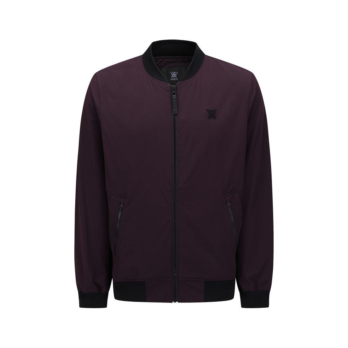 어뉴골프(ANEW GOLF) MEN FA SIGNATURE MA-1 JACKET_BU