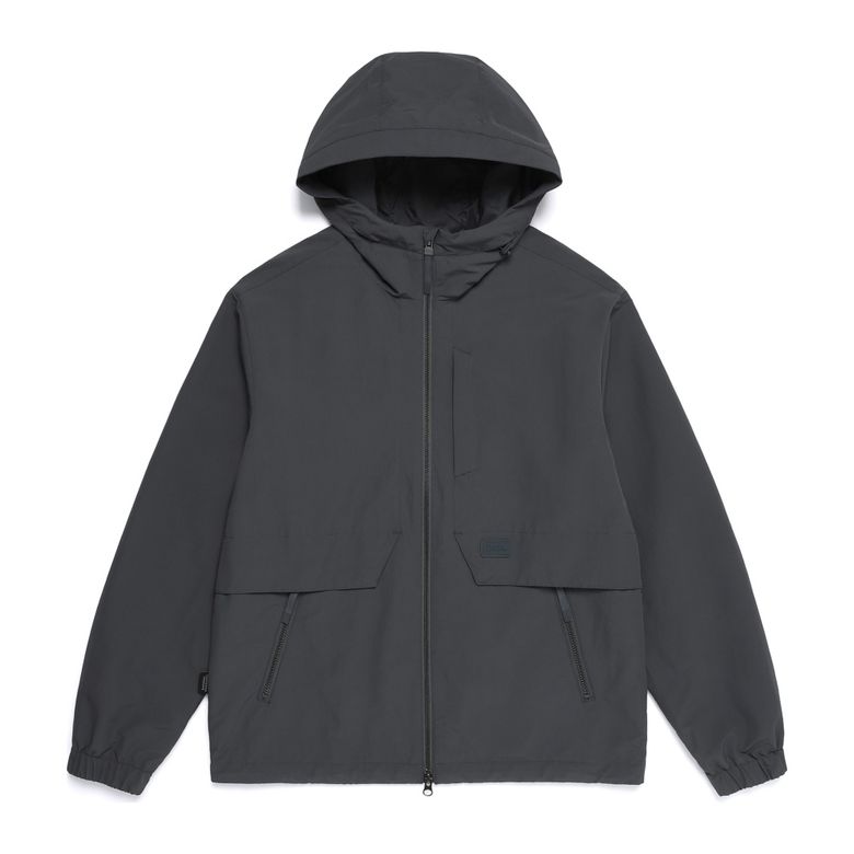 N253UJP030 우븐 후드 점퍼 GREY