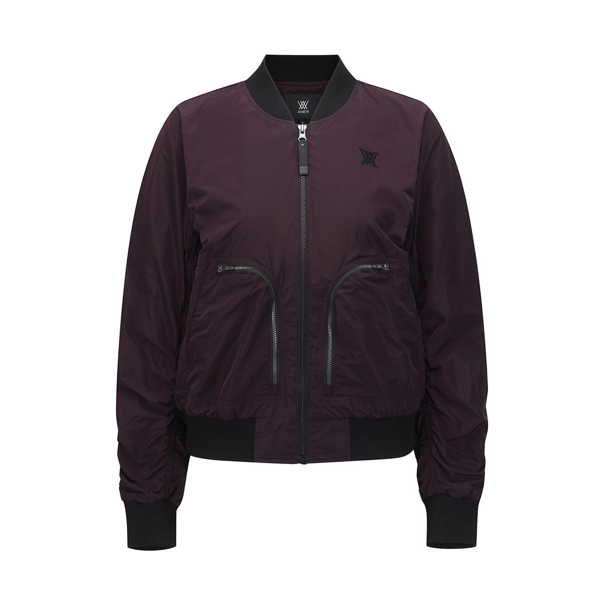 어뉴골프(ANEW GOLF) WOMEN FA SIGNATURE MA-1 JACKET_BU