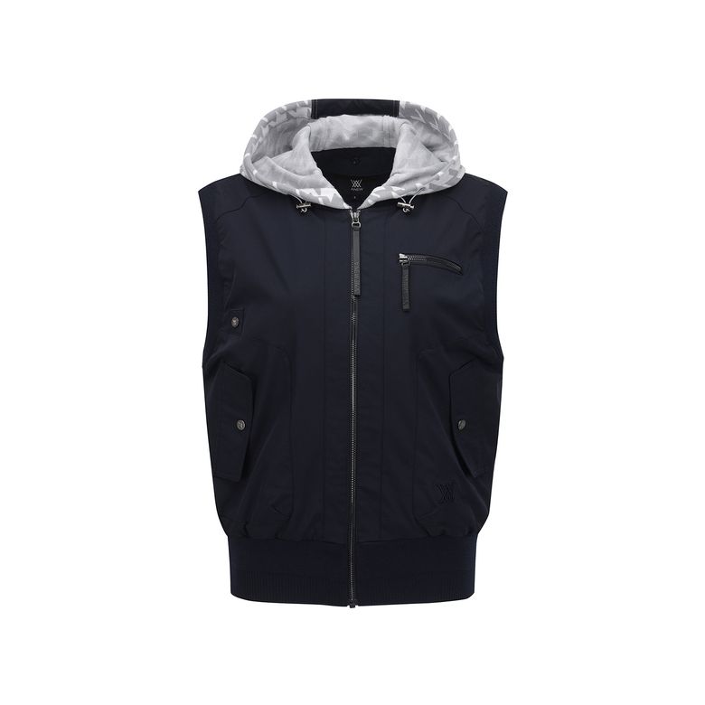WOMEN FA HOODED VEST_NA