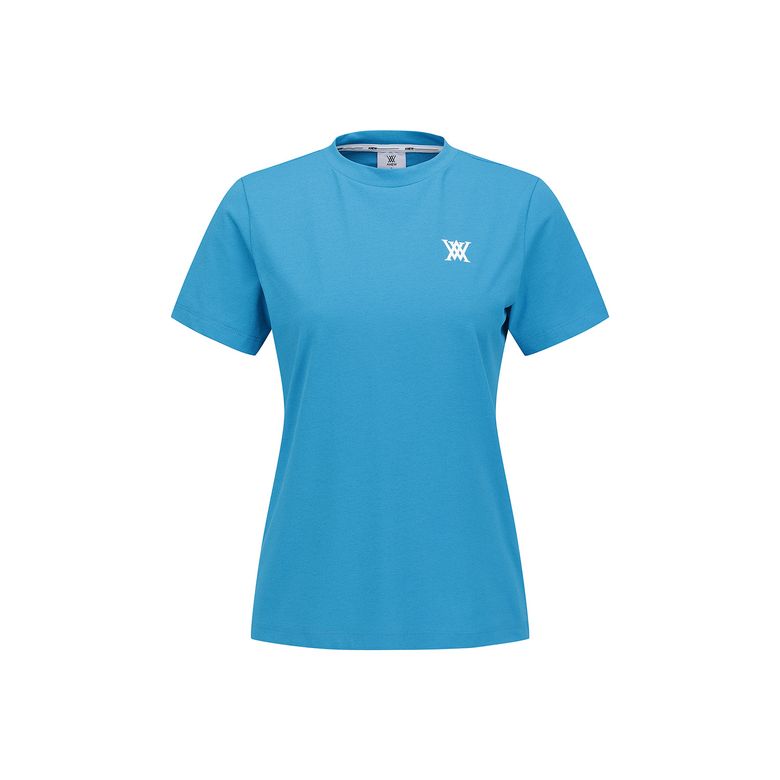 WOMEN FA ESSENTIAL ROUND T-SHIRT_BL