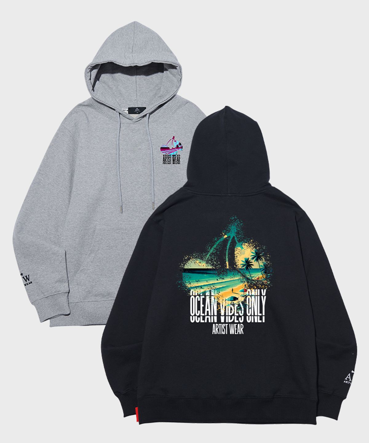 아티스트웨어(ARTISTWEAR) [ATW] 오션바이브 후드티