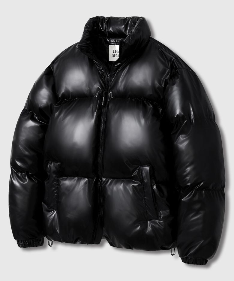 에센셜 2WAY 오버핏 푸퍼 숏 패딩 자켓 [2COLOR]