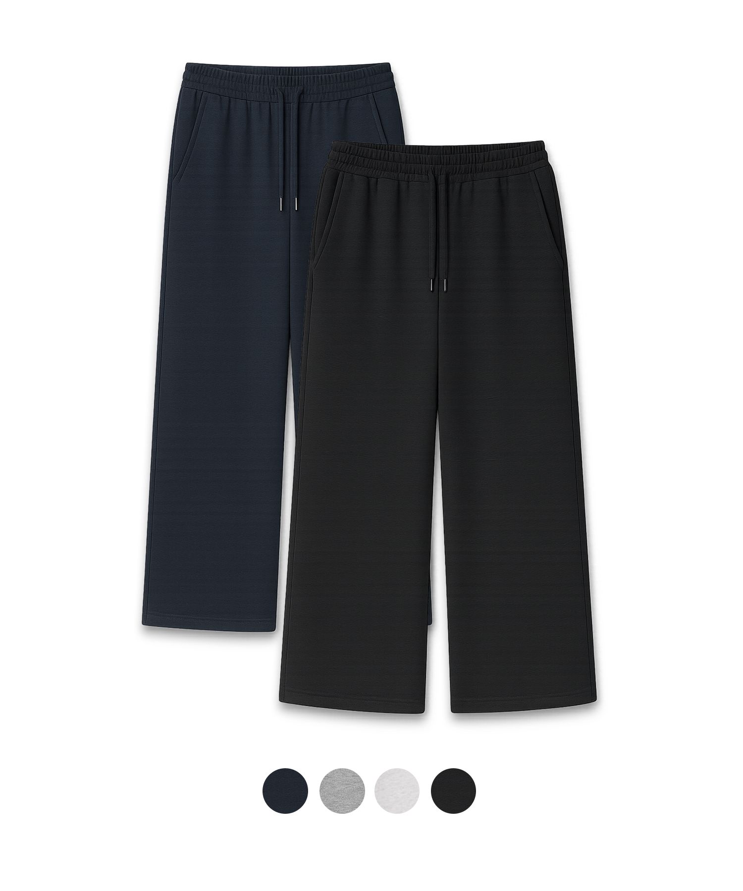 Musinsa gclip custom 2 piece essential french terry wide banding
