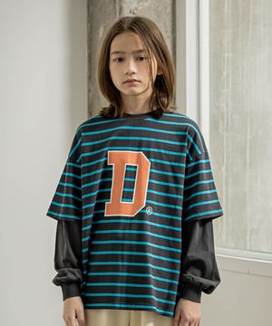 DEPT 레이어드 티셔츠 Blue