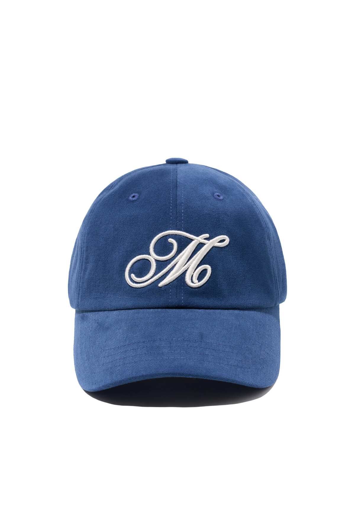 메종 드 누아(MAISON DE NOIR) ESSENCE LOGO CAP BLUE