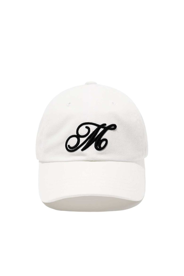 ESSENCE LOGO CAP WHITE