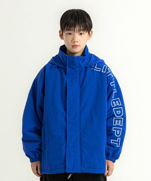 페어 레터링 트랙 자켓 Blue