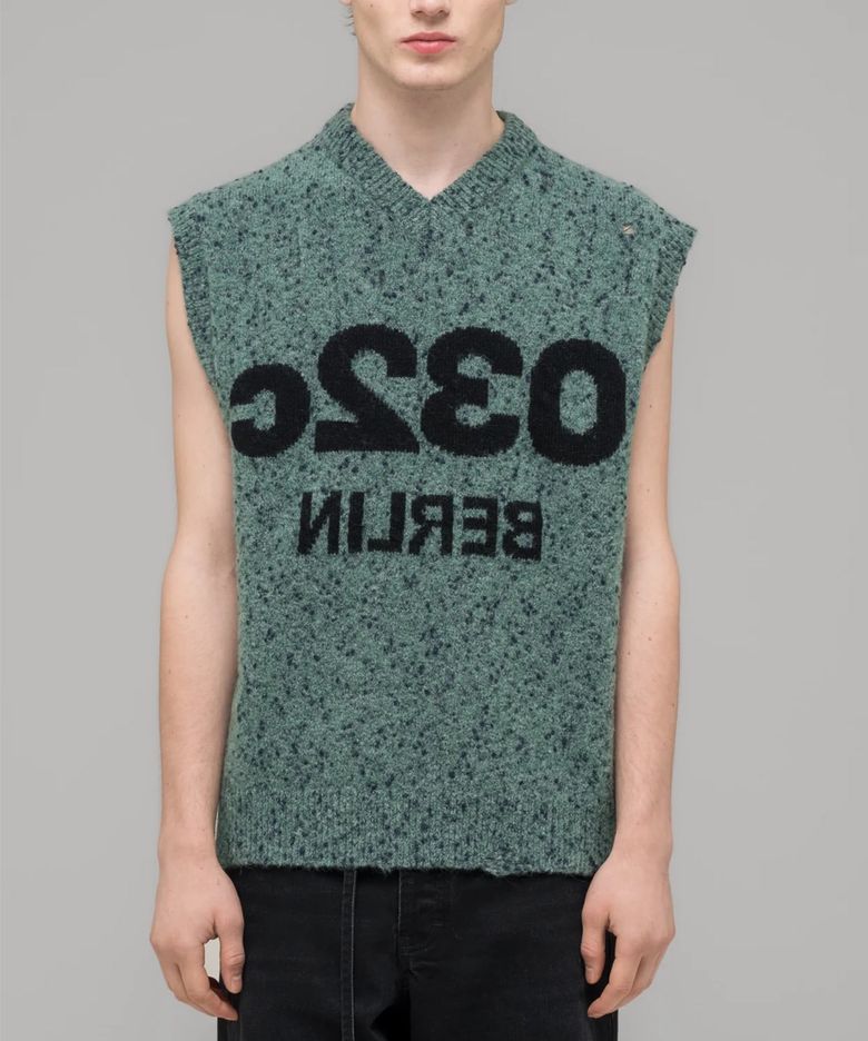 (U) 셀피 베스트 블루/그린 SELFIE VEST BLUE/PHOSPHOR GREEN