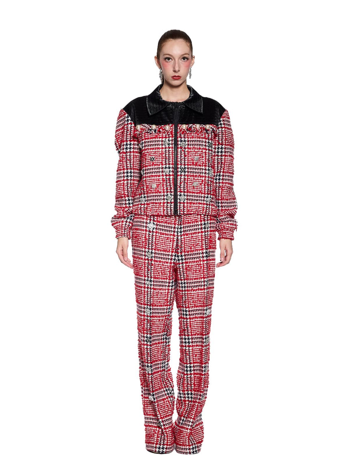 그리디어스(GREEDILOUS) Jewel Tweed Pants