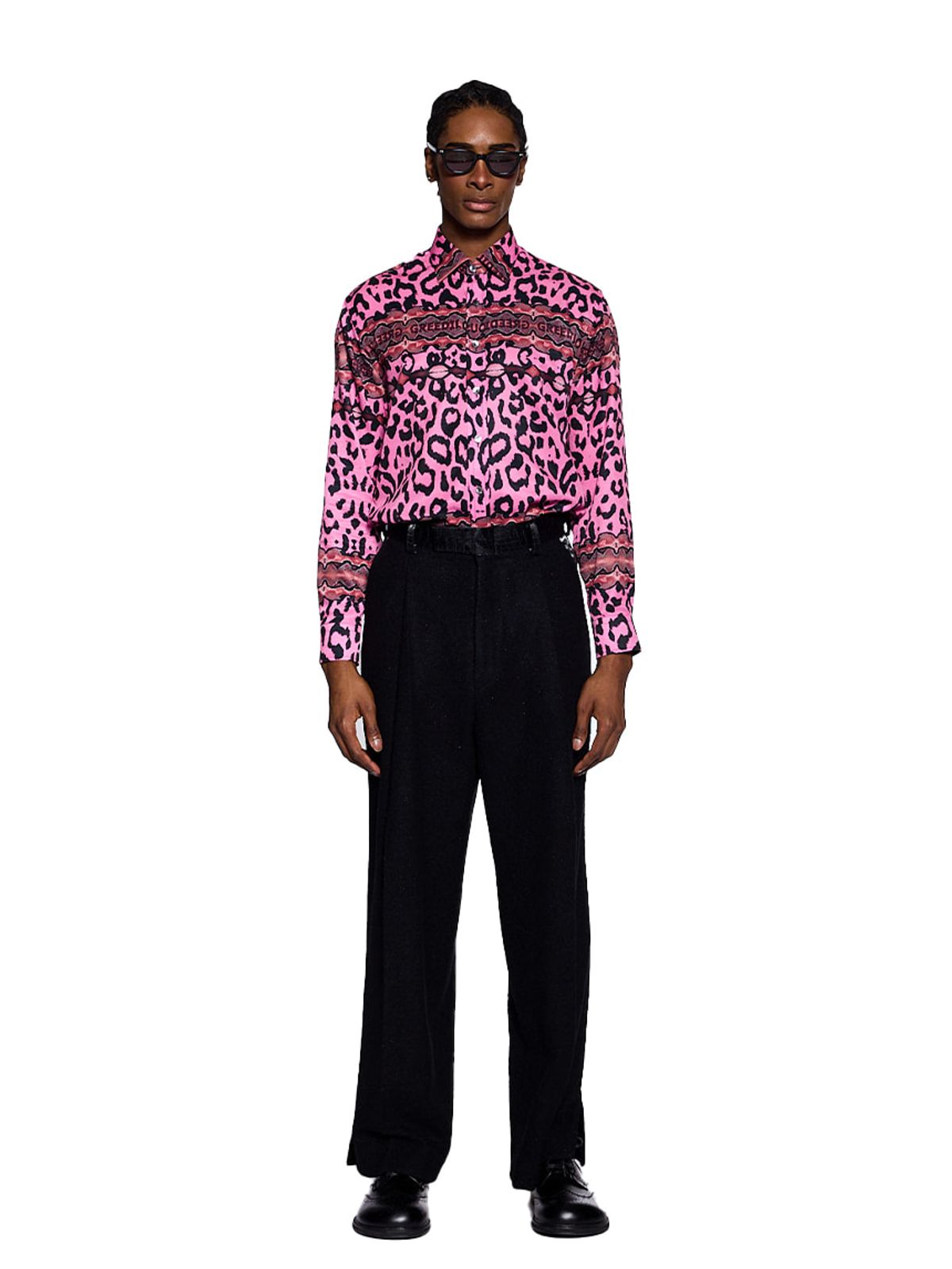 그리디어스(GREEDILOUS) Leopard Long Sleeve Shirt 02