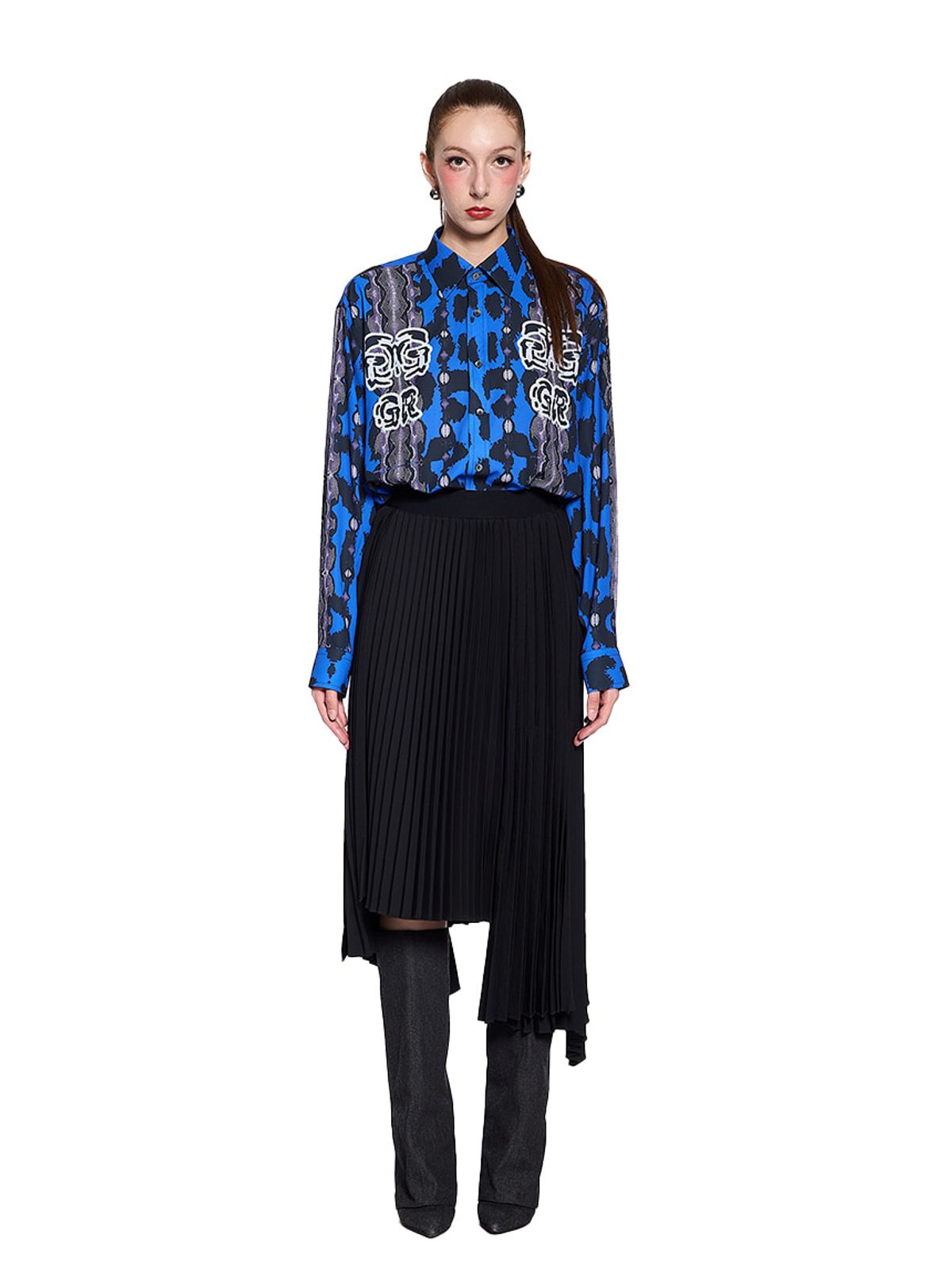 그리디어스(GREEDILOUS) Accordion Pleated Skirt