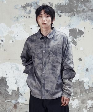 DEV:7 FADE TONE SHIRT_GREY