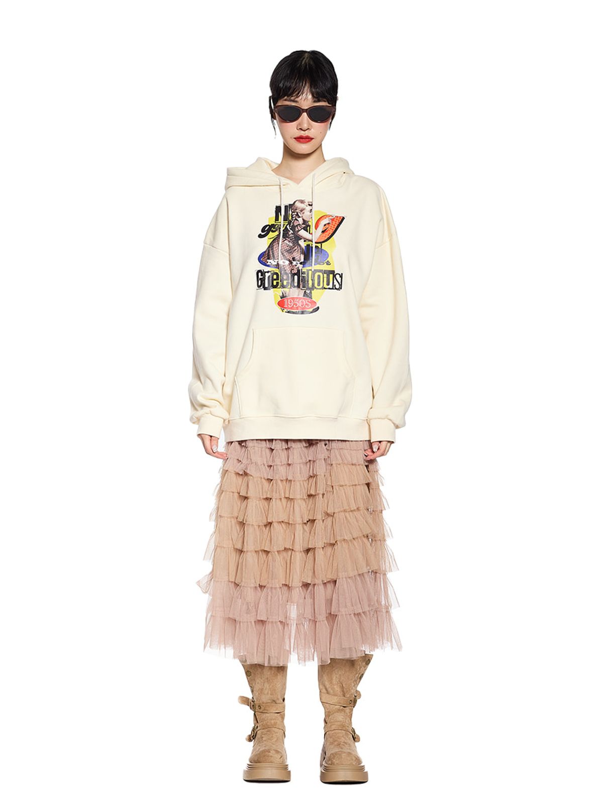 그리디어스(GREEDILOUS) 1950 GIRL Hoodie