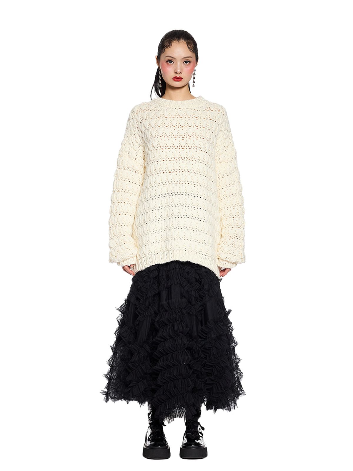 그리디어스(GREEDILOUS) Oversize Knit