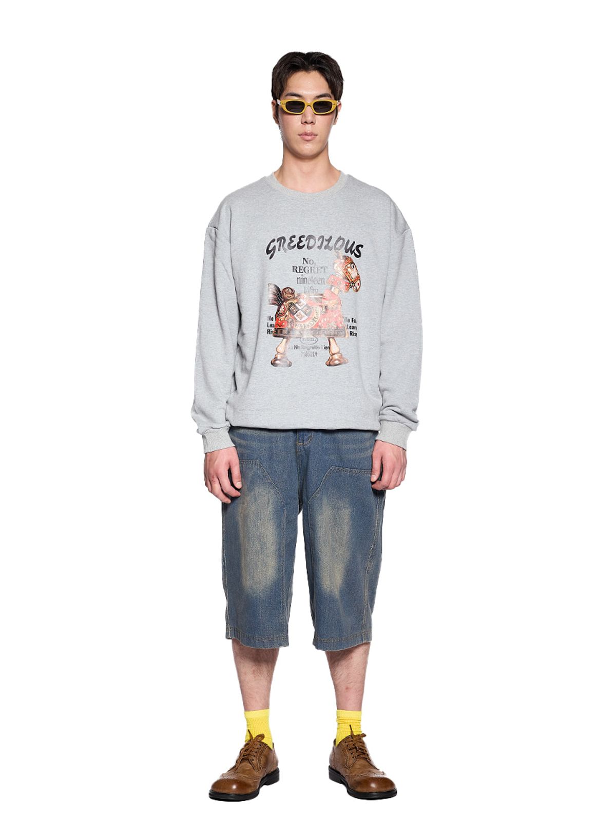 그리디어스(GREEDILOUS) Horse Toy Sweat Shrit 01