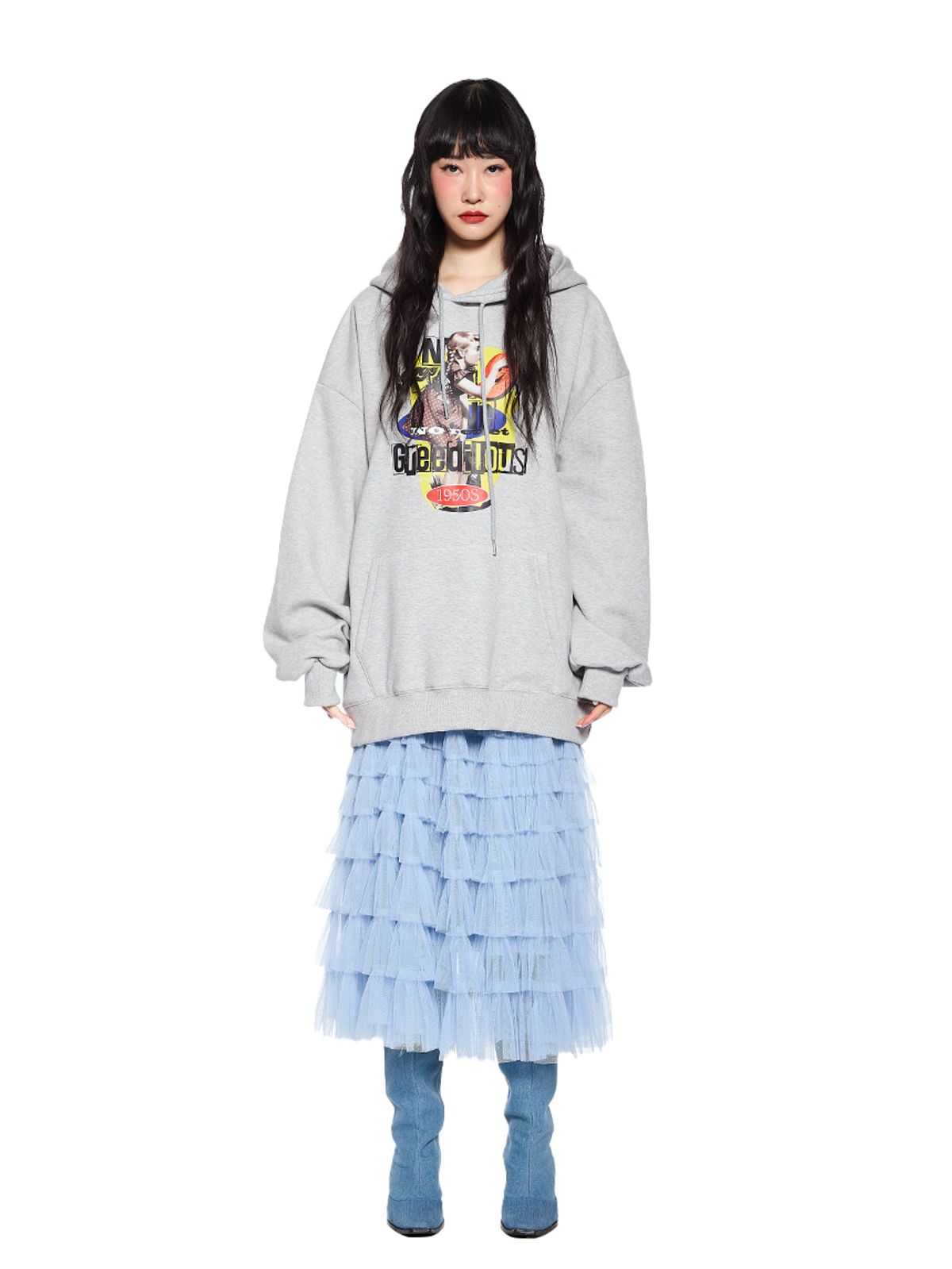 그리디어스(GREEDILOUS) 1950 GIRL Hoodie