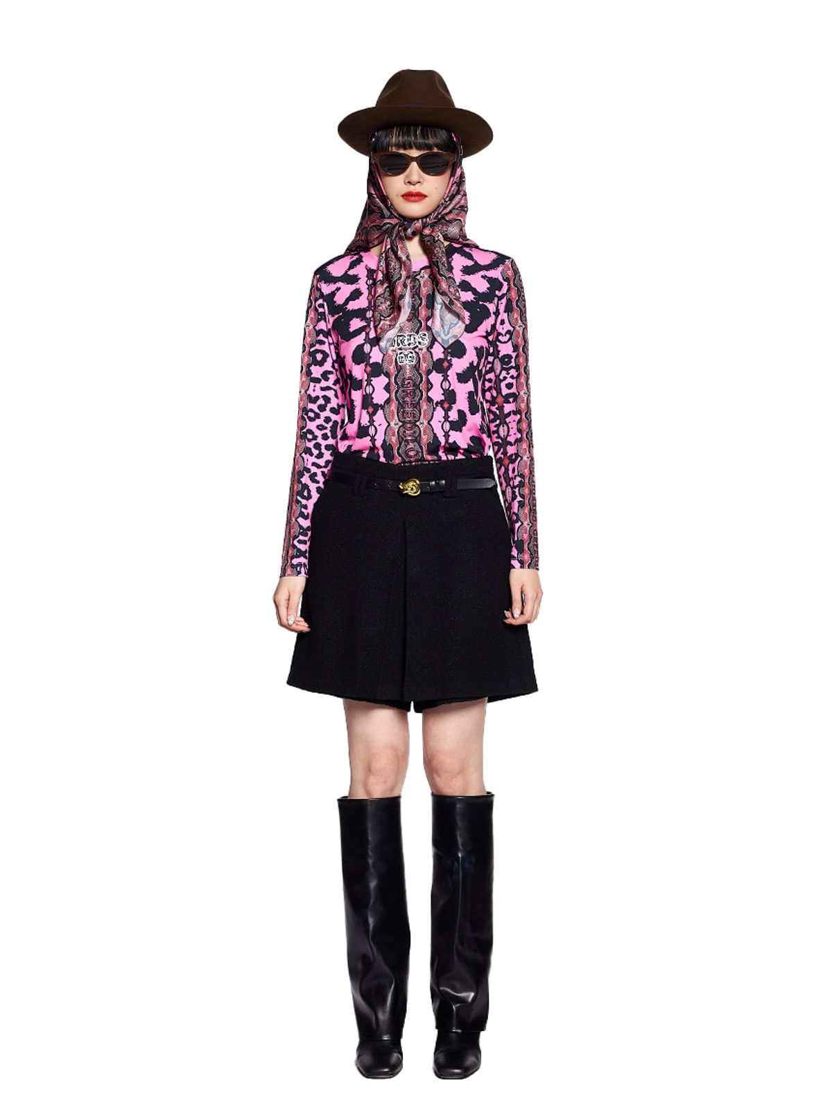 그리디어스(GREEDILOUS) Leopard long sleeve