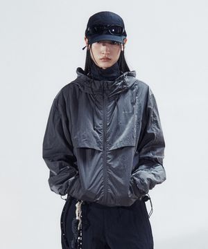DEV:7 NYLON SHELL JACKET_GREY