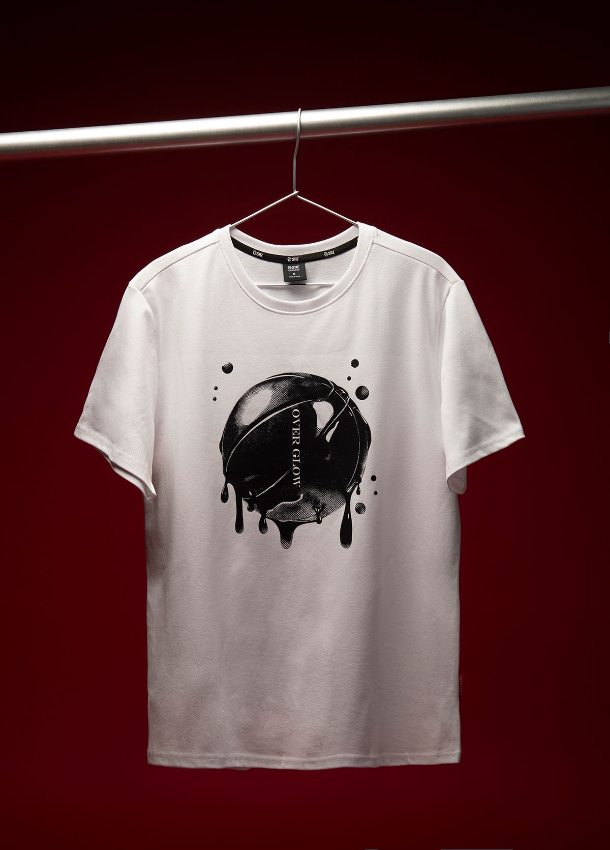 스티즈(STIZ) DRIPPING BASKETBALL HALF T-SHIRTS