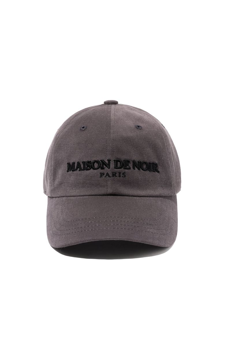 LIGNÉE LOGO CAP CHARCOAL