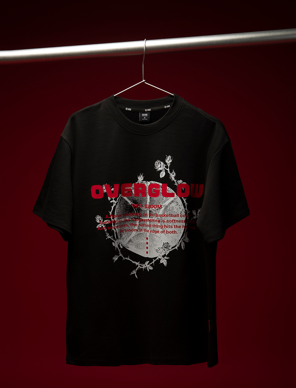 스티즈(STIZ) FLOWER WITH BALL HALF T-SHIRTS