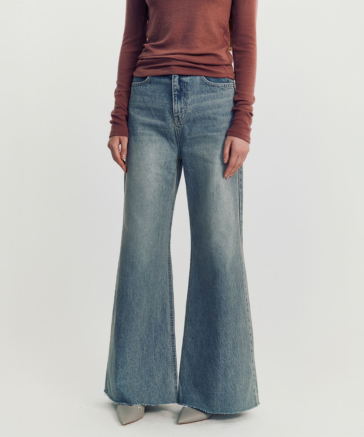 메이버유(MAYVERU) Vasko denim pants _ Blue