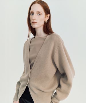 Dore wool cardigan _ Beige