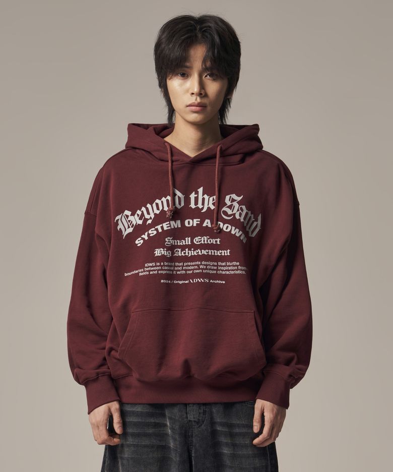 System Down Hoodie Burgundy