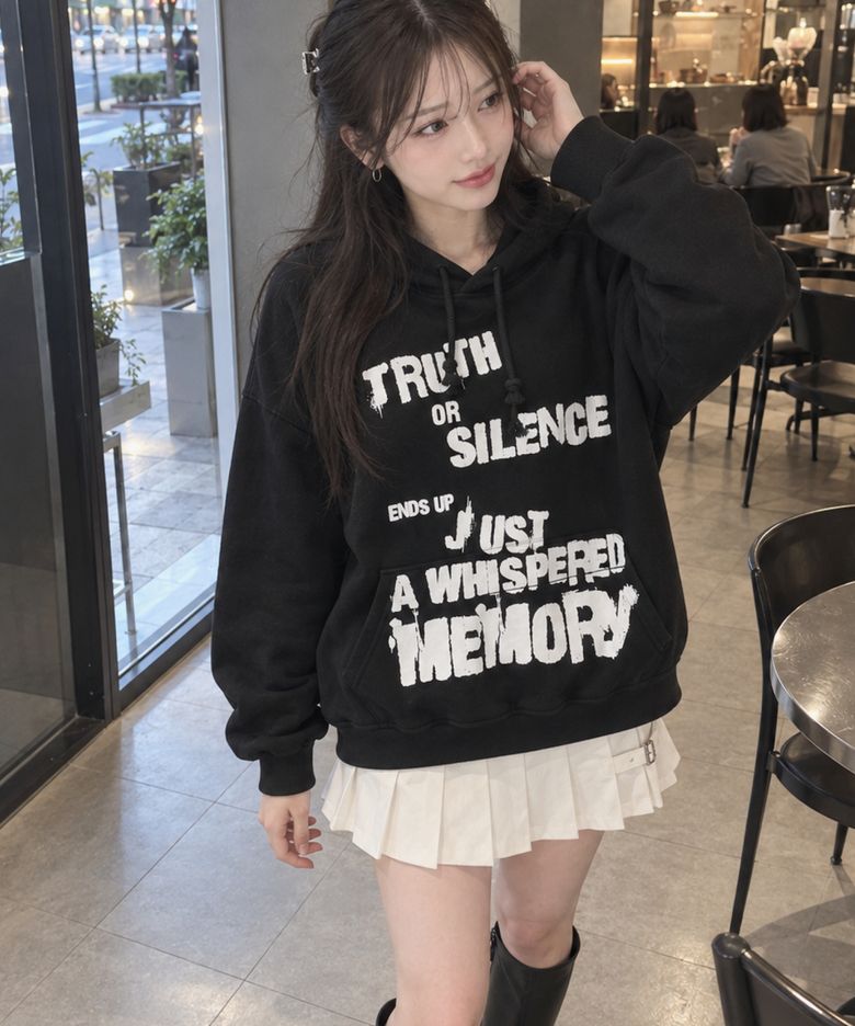 Truth Social Hoodie Black