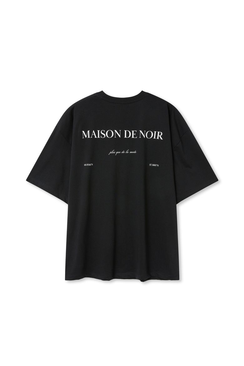LATITUDE T-SHIRT BLACK